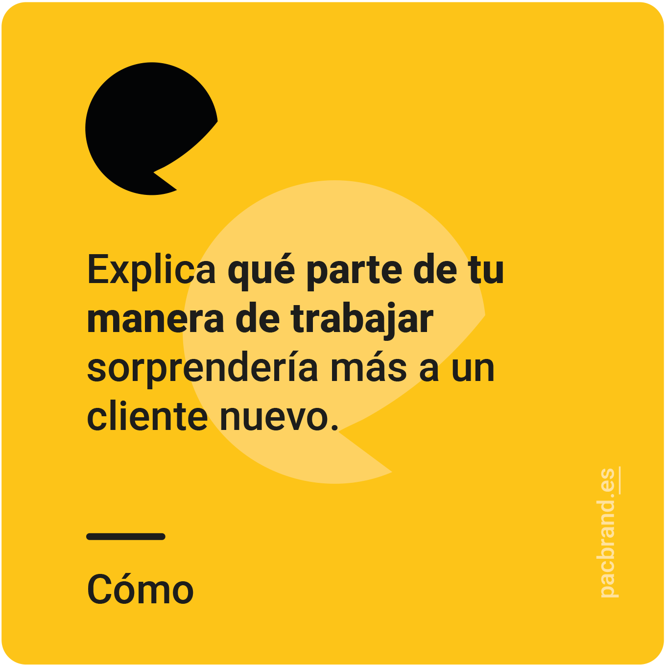 pacbrand - dorso tarjeta